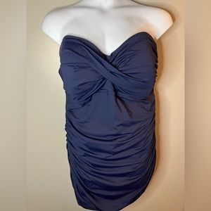 Anne Cole for torrid size 3 navy swim dress NWT
